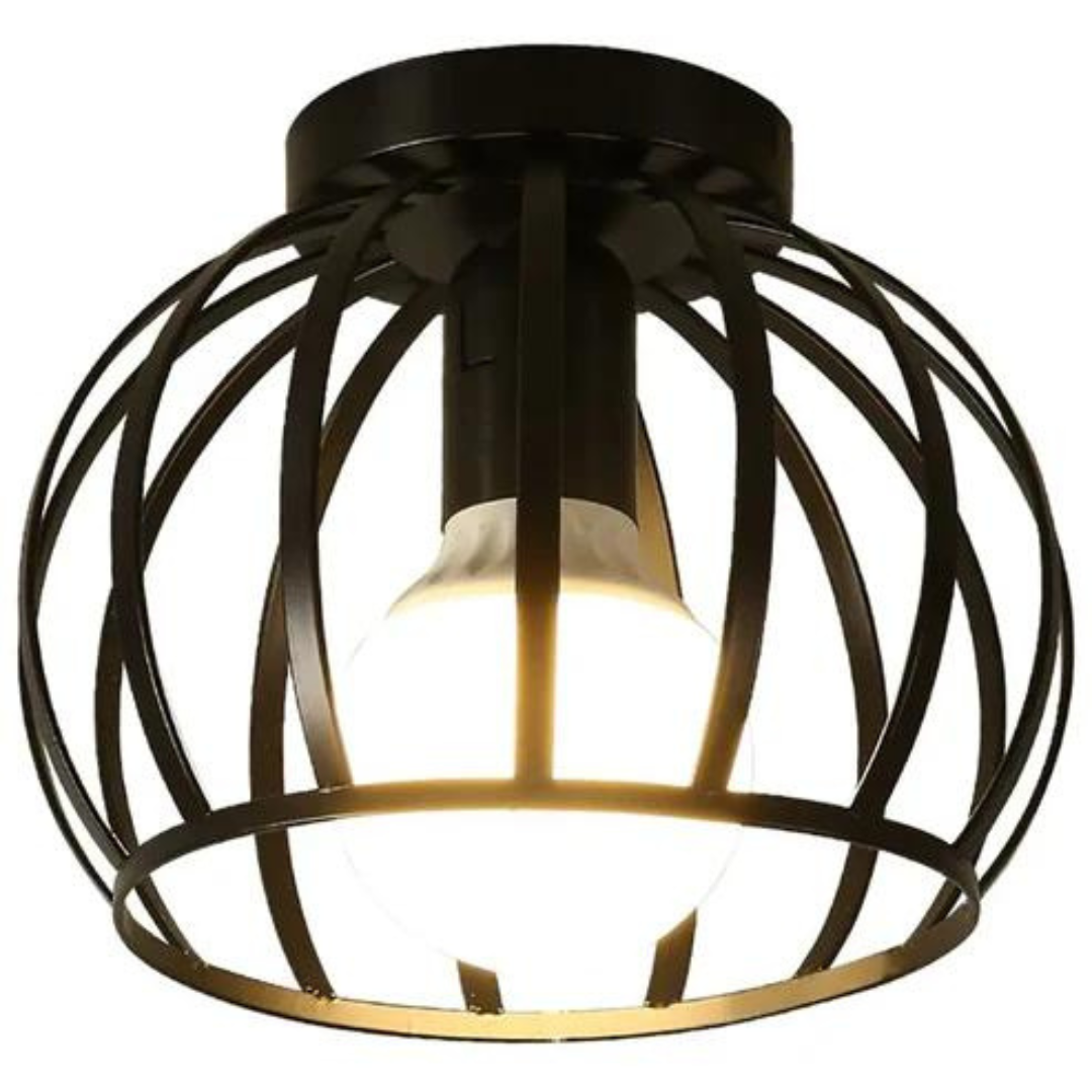 Nowoczesna Przemysłowa Lampa Sufitowa z Otwartym Designem - ForgeLight