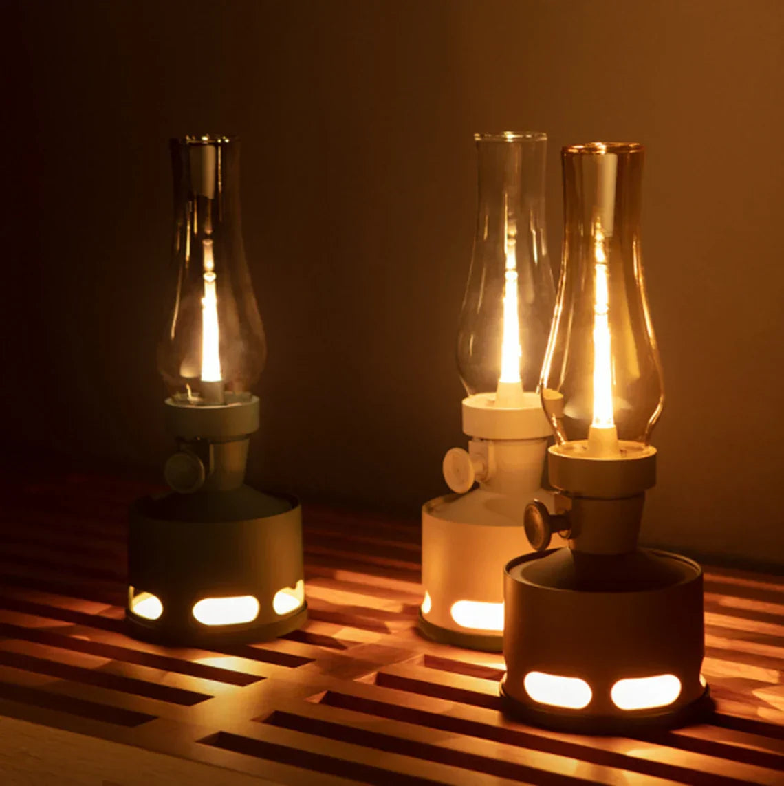 Ładowana Lampa LED w Stylu Vintage - LumaLantern