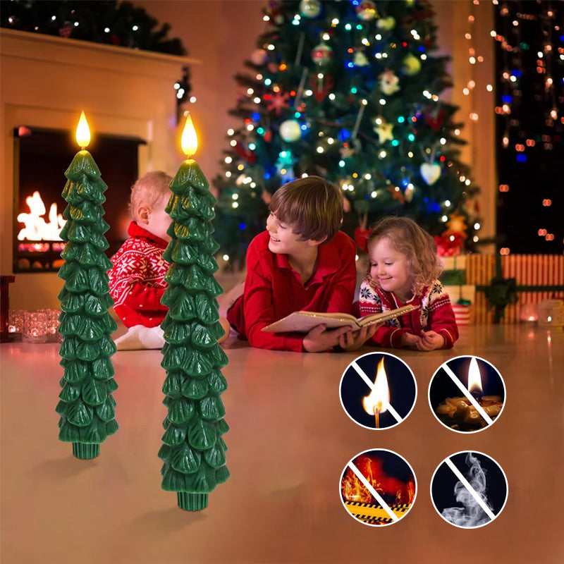 GlowTree – LED Decorative Candles for Christmas Tree with Timer Function