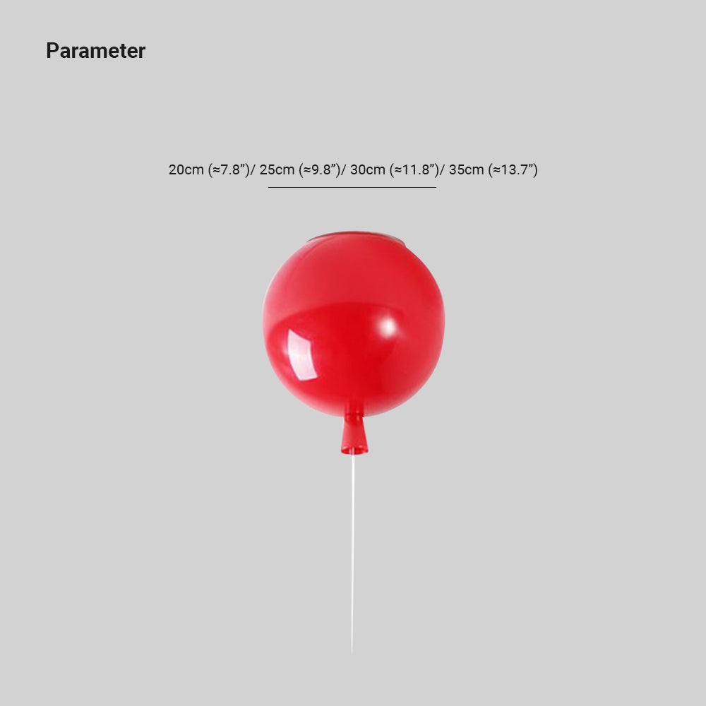 Nowoczesna kompaktowa lampa sufitowa LED w kształcie balonu – AuraLite