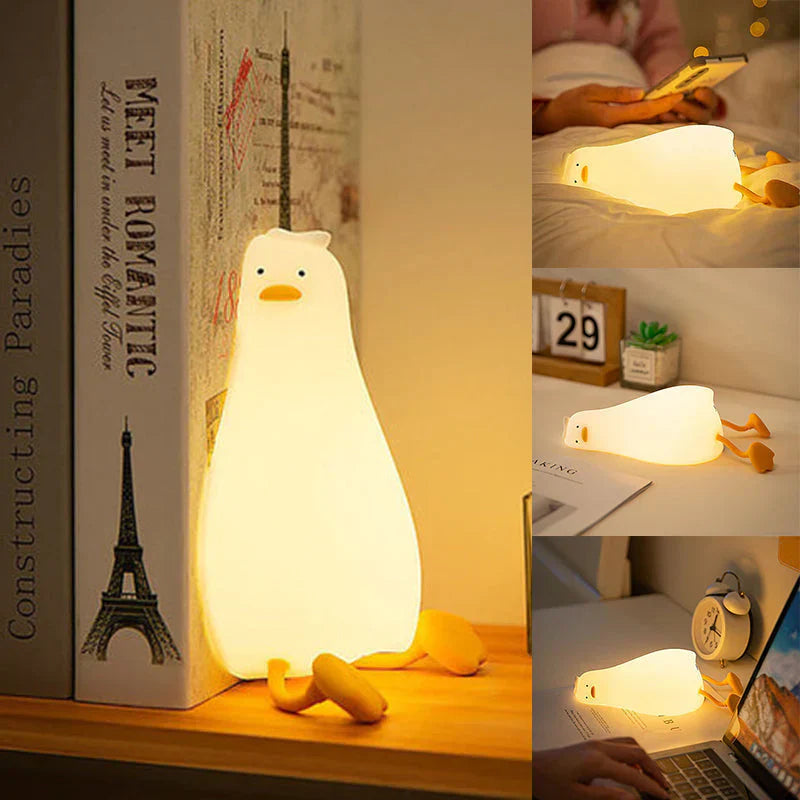 Kaczuszka nocna lampka leżąca – QuackLite