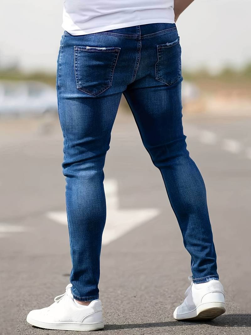 WALOX | Męskie Slim Fit Jeansy