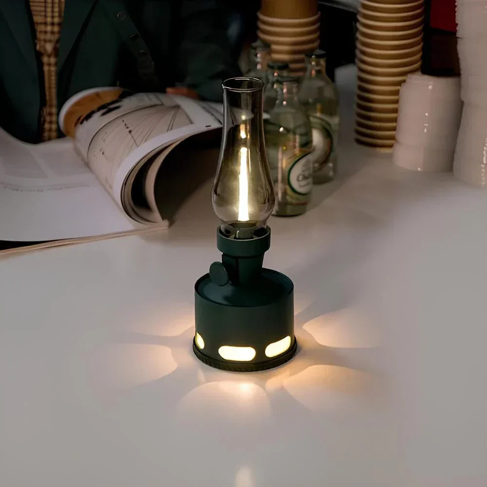 Ładowana Lampa LED w Stylu Vintage - LumaLantern