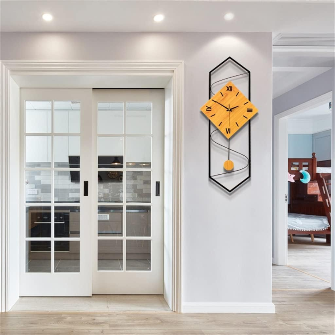 Prosty Zegar Ścienny w Stylu Minimalistycznym