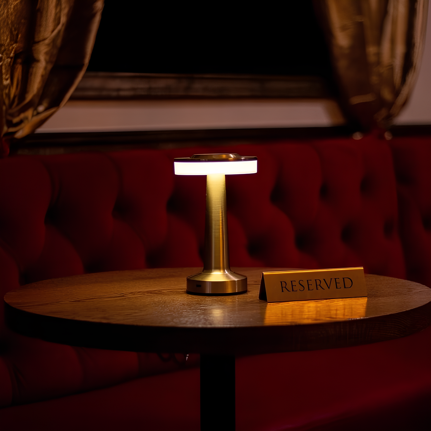 Retro Bezprzewodowa Lampa Stołowa - LumiBar