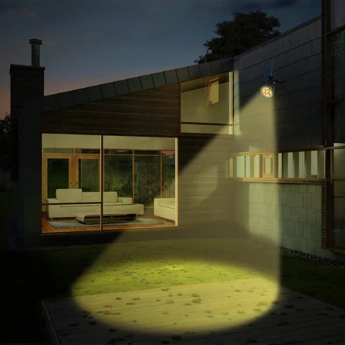 Regulowany, odporny na warunki atmosferyczne reflektor solarny - SunFlex