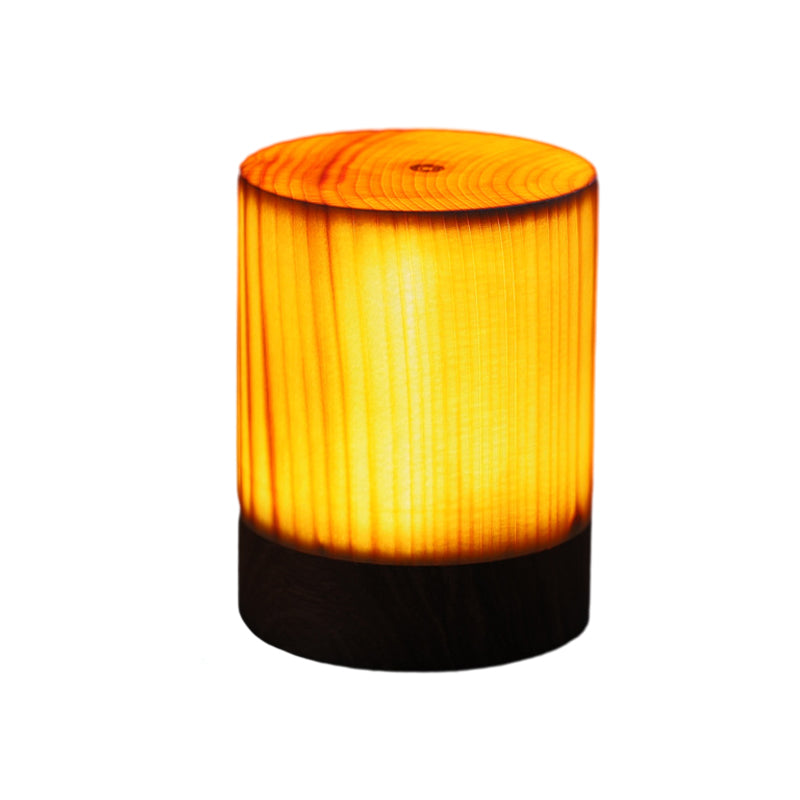 Elegancka lampa stołowa LED – WoodGlow