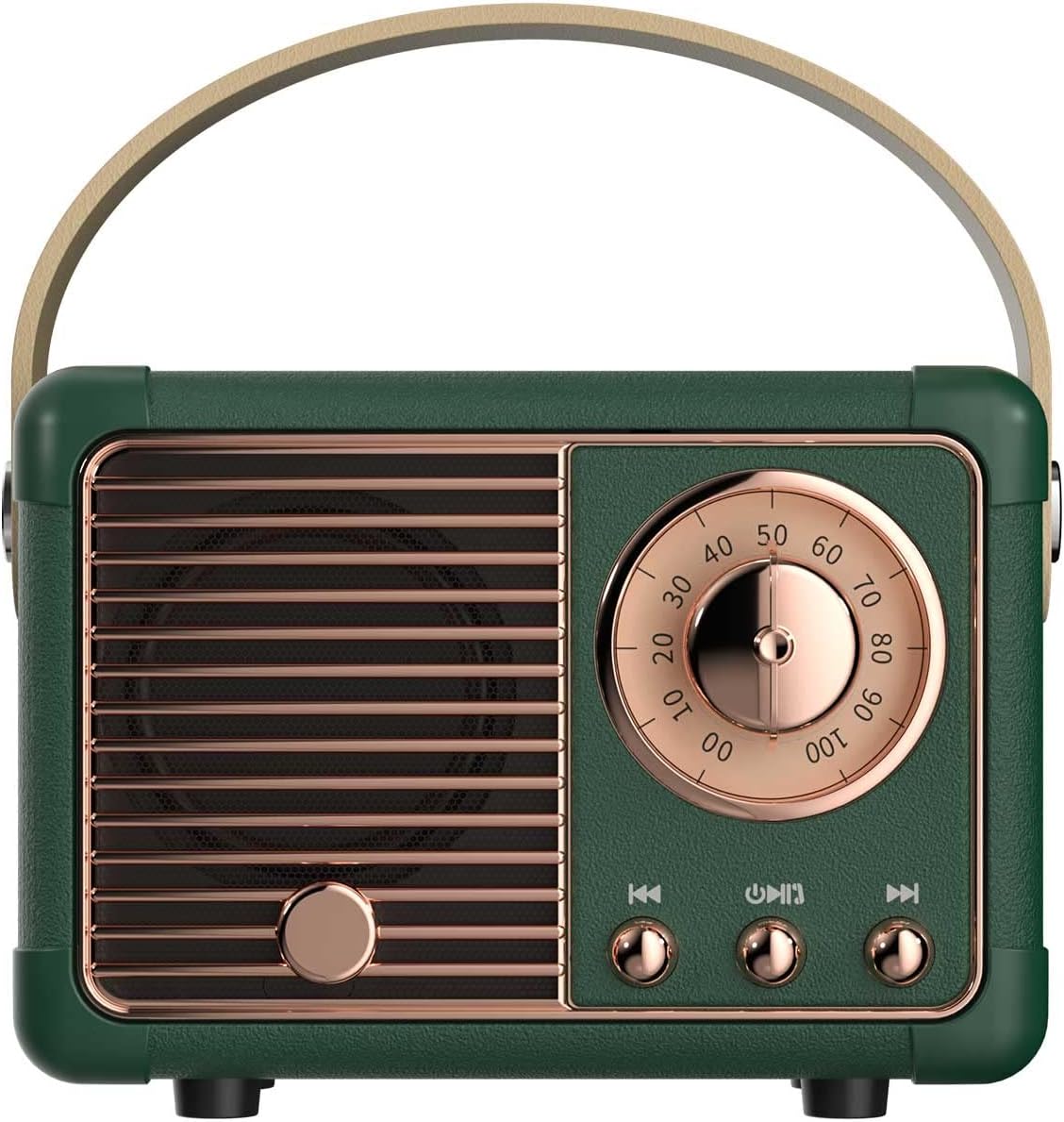 Elegancki głośnik Bluetooth z retro akcentem
