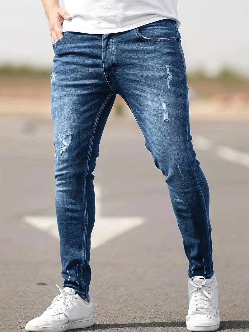 WALOX | Męskie Slim Fit Jeansy