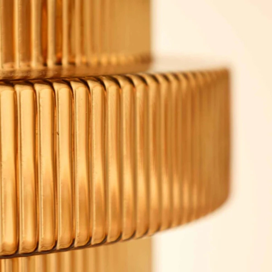 Hebes - Retro Szklana Lampa Wisząca