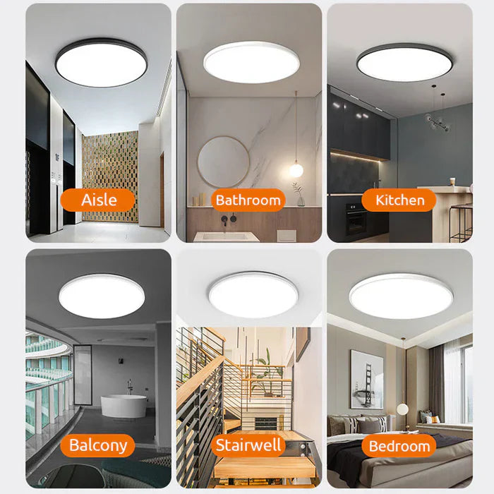 Elegancka lampa sufitowa LED - OrbGlow