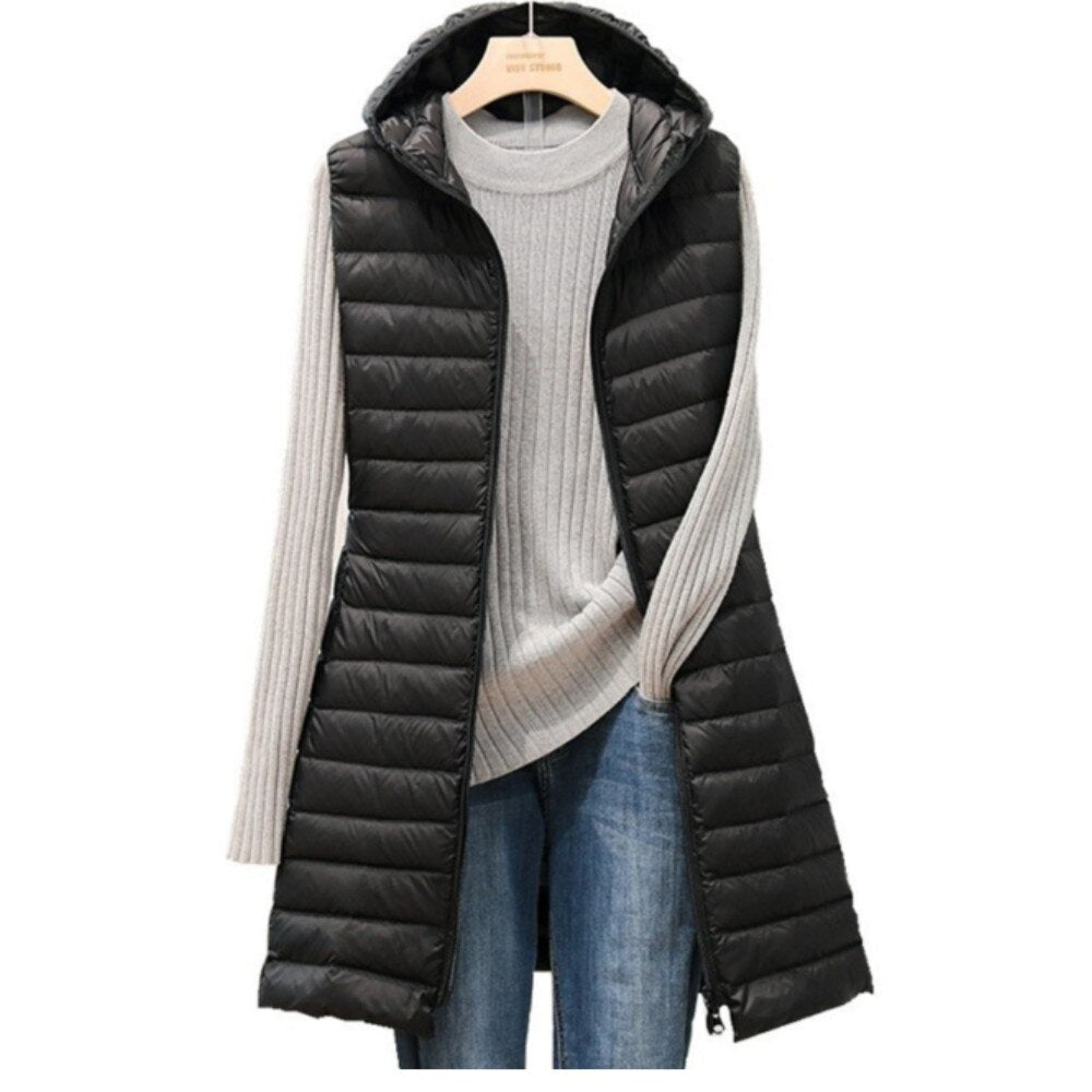 Emalie | Women's Quilted Winter Jacket with Hood