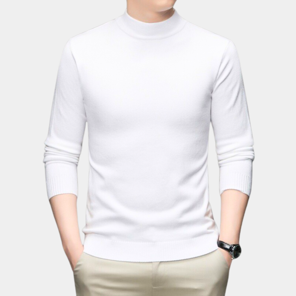 TERENCE - Casual Sweater with High Collar