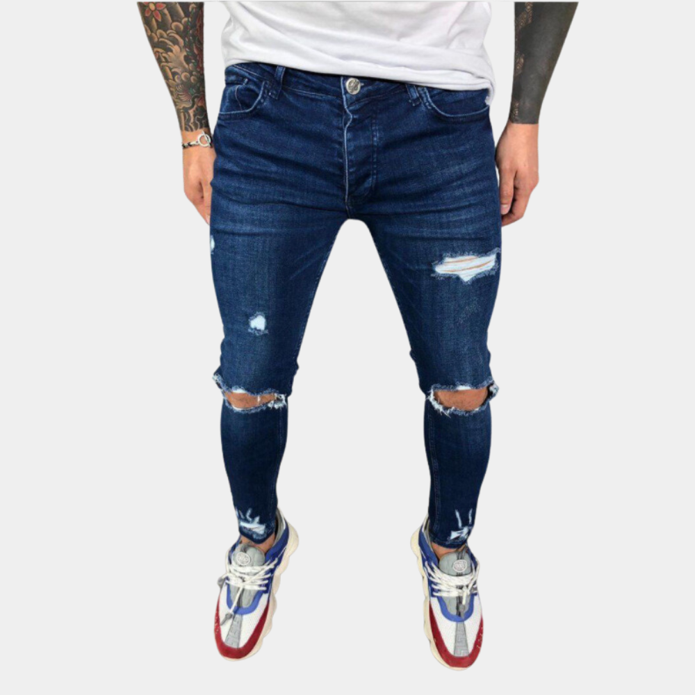 Stylowe Męskie Skinny Jeans