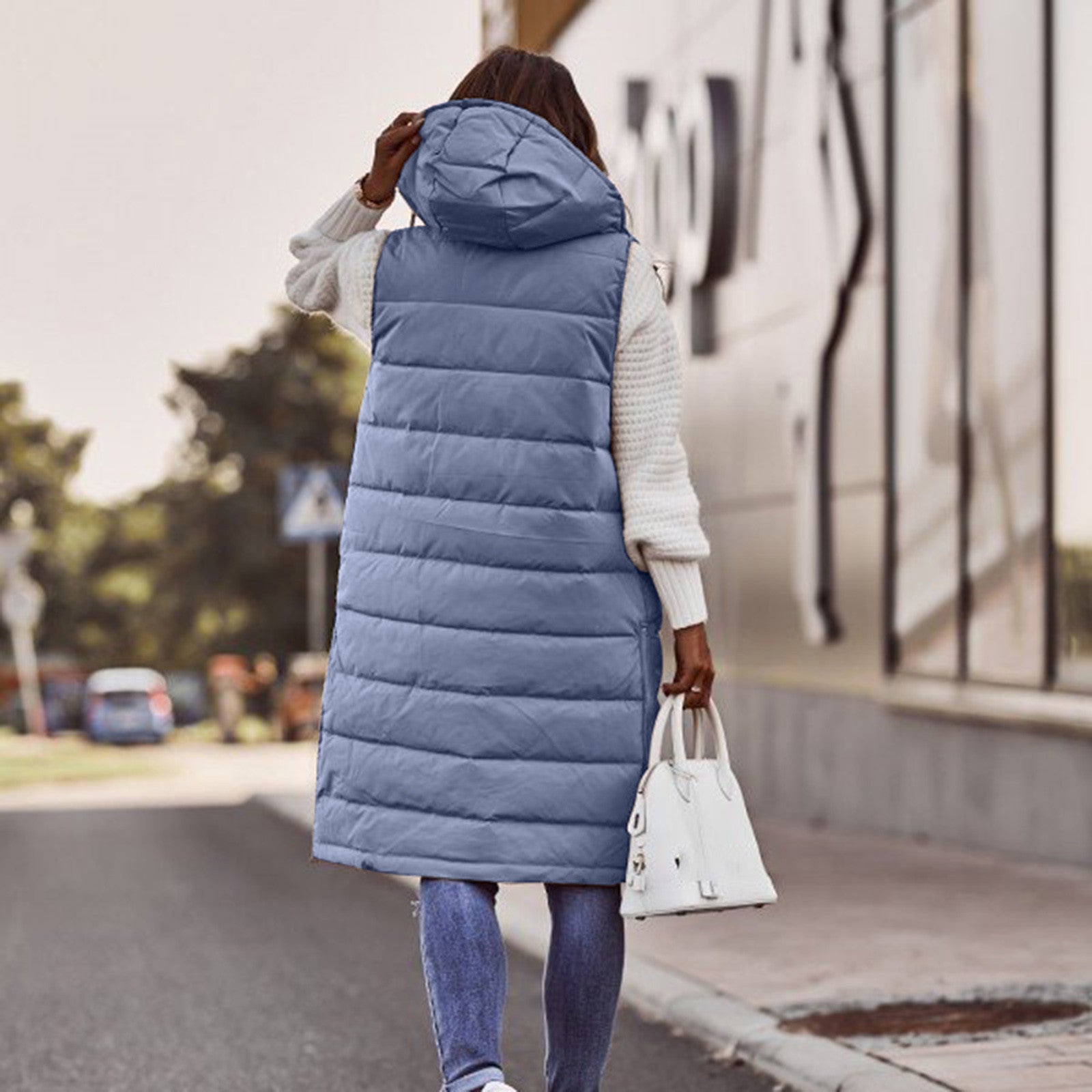 W&W - Long Puffer Vest