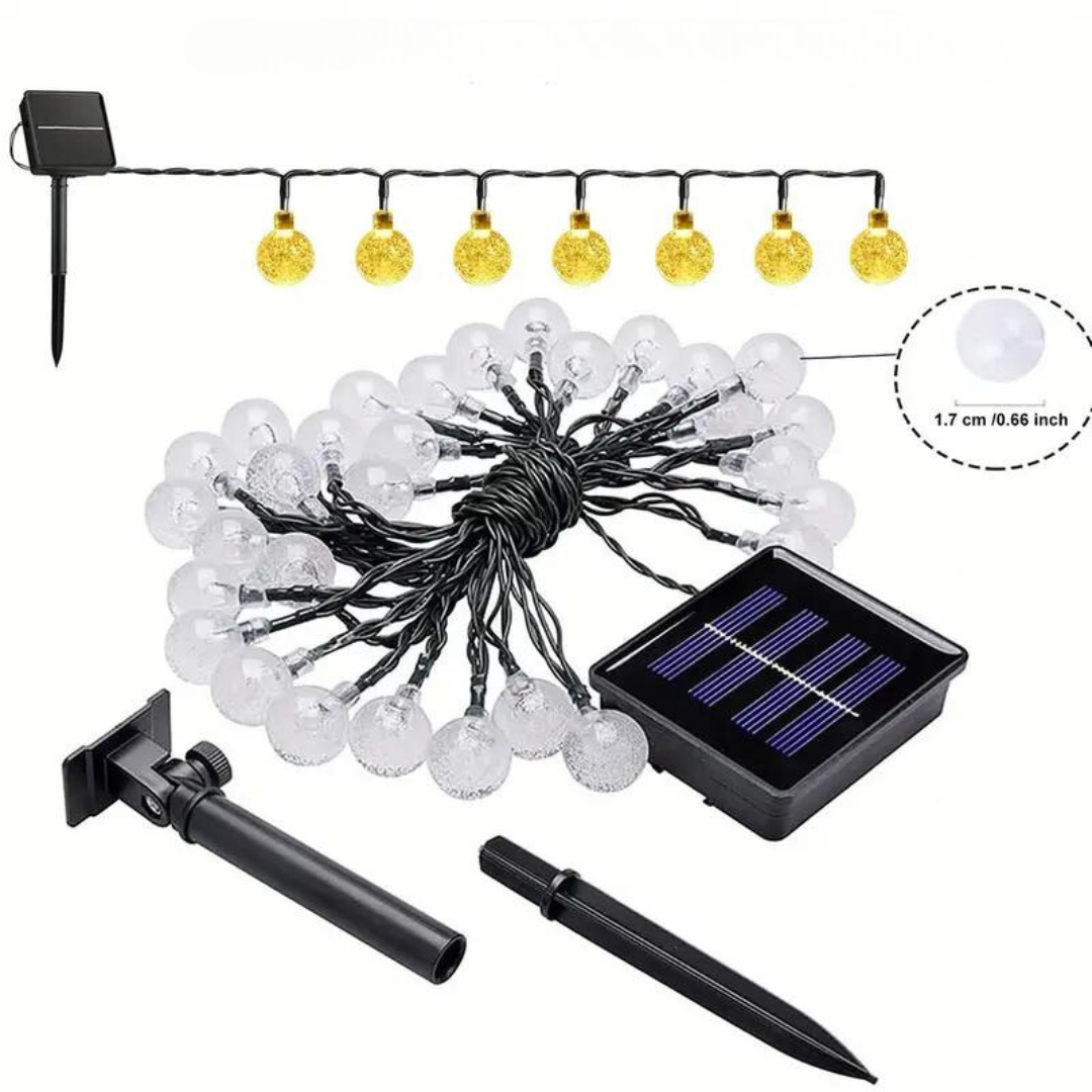 Zewnętrzna Lampa Solarno-Dekoracyjna - EcoGlow