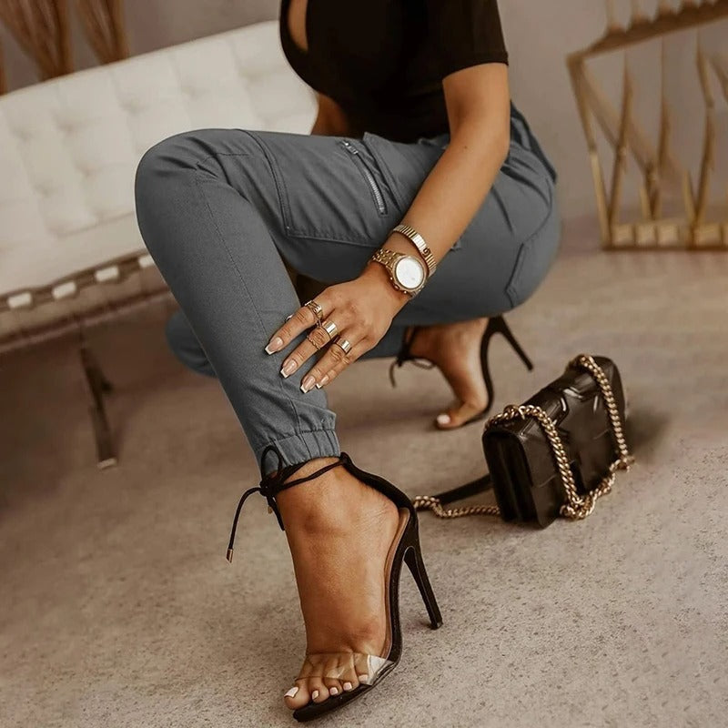 Hala – Stylowe Spodnie Cargo dla Kobiet