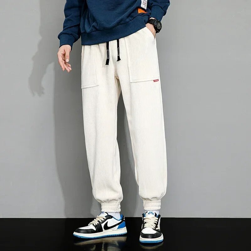Liam | Męskie zimowe spodnie dresowe