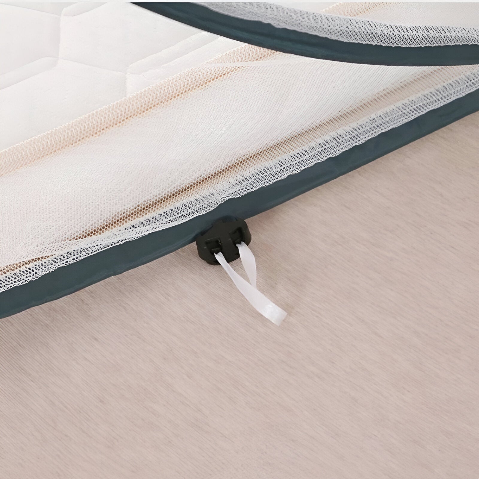 Składana okrągła moskitiera z gęstą siatką