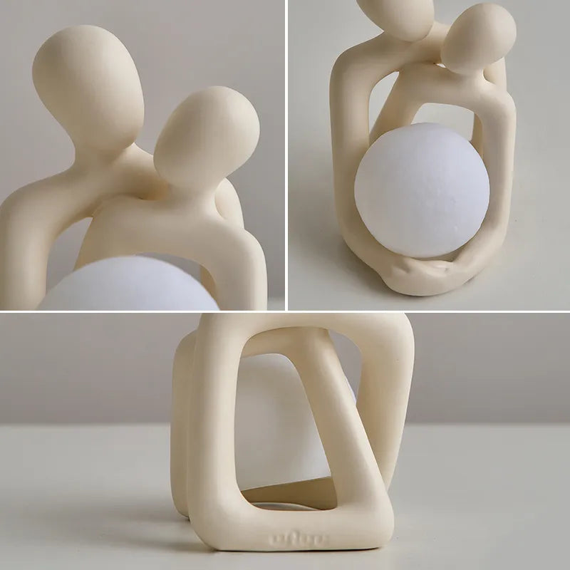 LunaGlow - Nastrojowa lampa ceramiczna