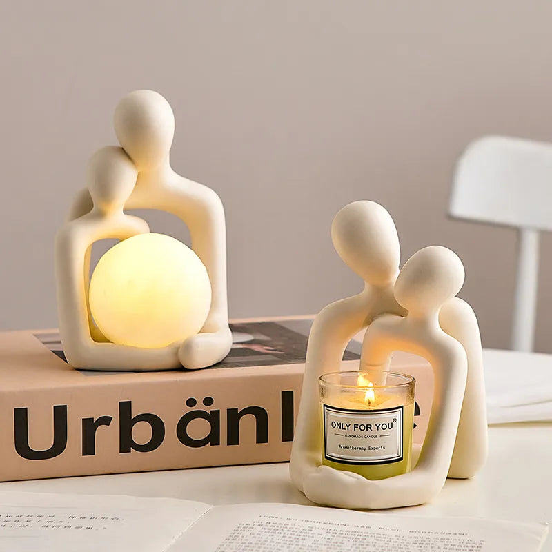 LunaGlow - Nastrojowa lampa ceramiczna