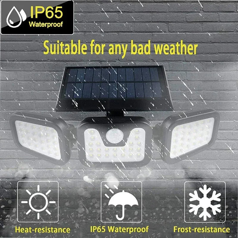 EcoBright - Solar Wall Lamp