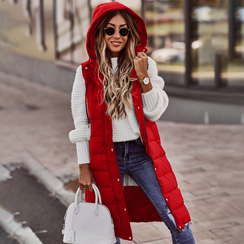 W&W - Long Puffer Vest