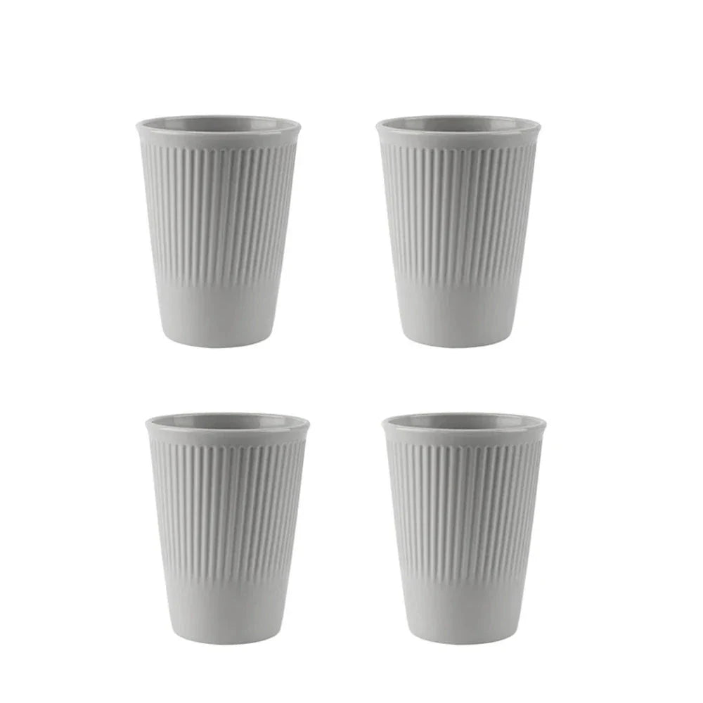 GrijsDiner | Wytrzymały Zestaw Sztućców i Naczyń