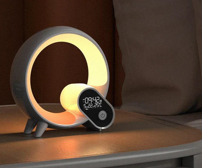 Liora - Inteligentna lampka nocna z białym szumem i kolorową iluminacją