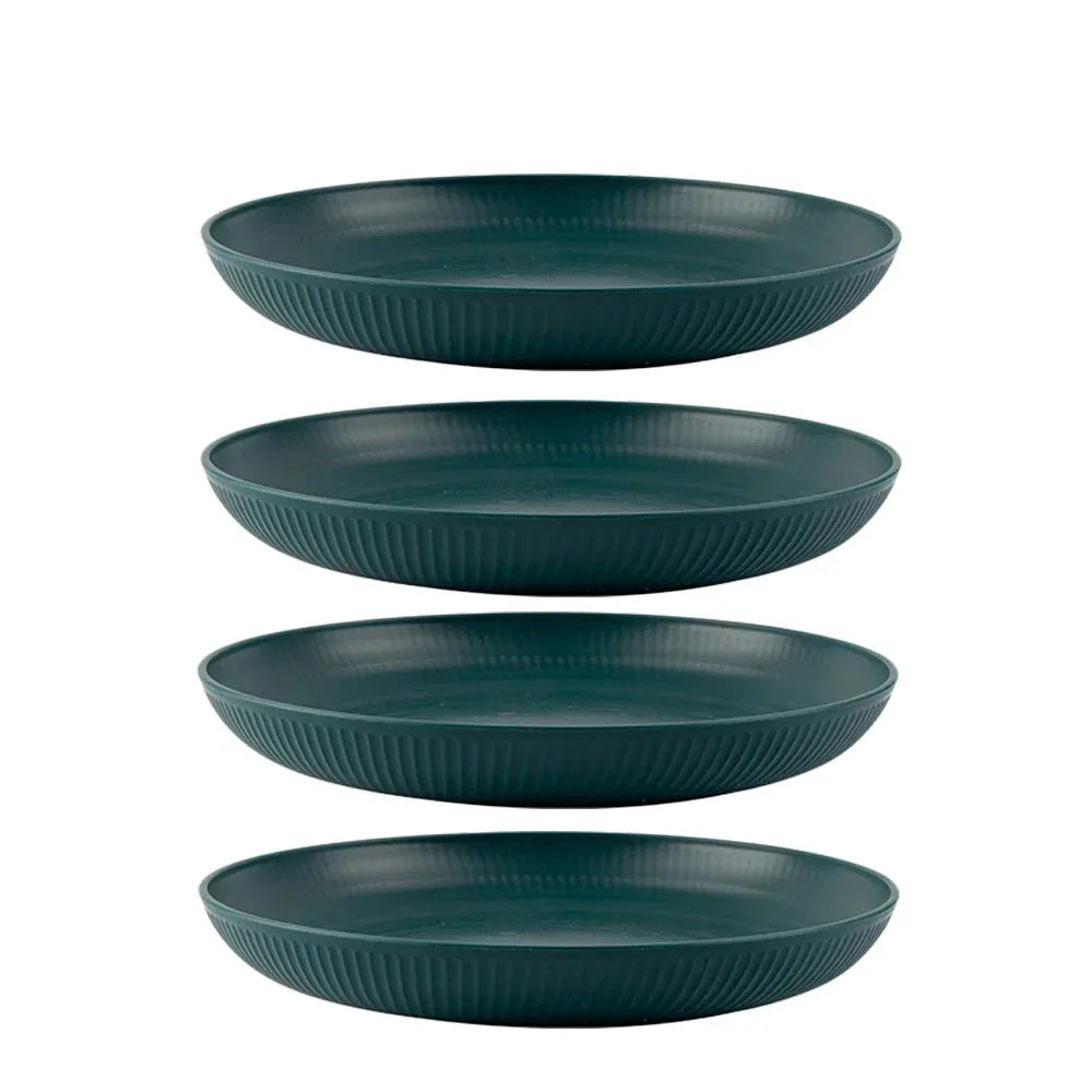 GrijsDiner | Wytrzymały Zestaw Sztućców i Naczyń