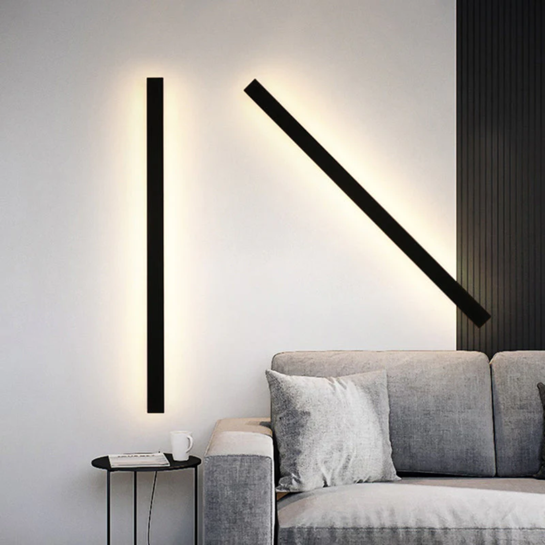 Nowoczesna Lampa LED na Ścianę – LineaGlow