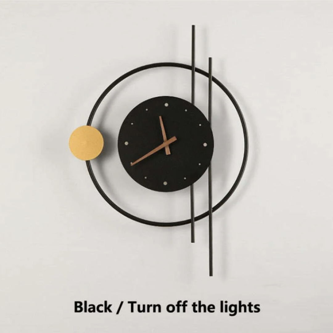 Nowoczesna lampa LED na ścianę - Chronos