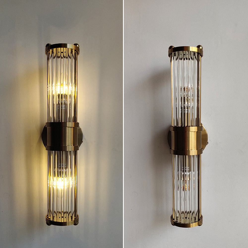 Luksusowa lampa ścienna do łazienki – Złoty Blask