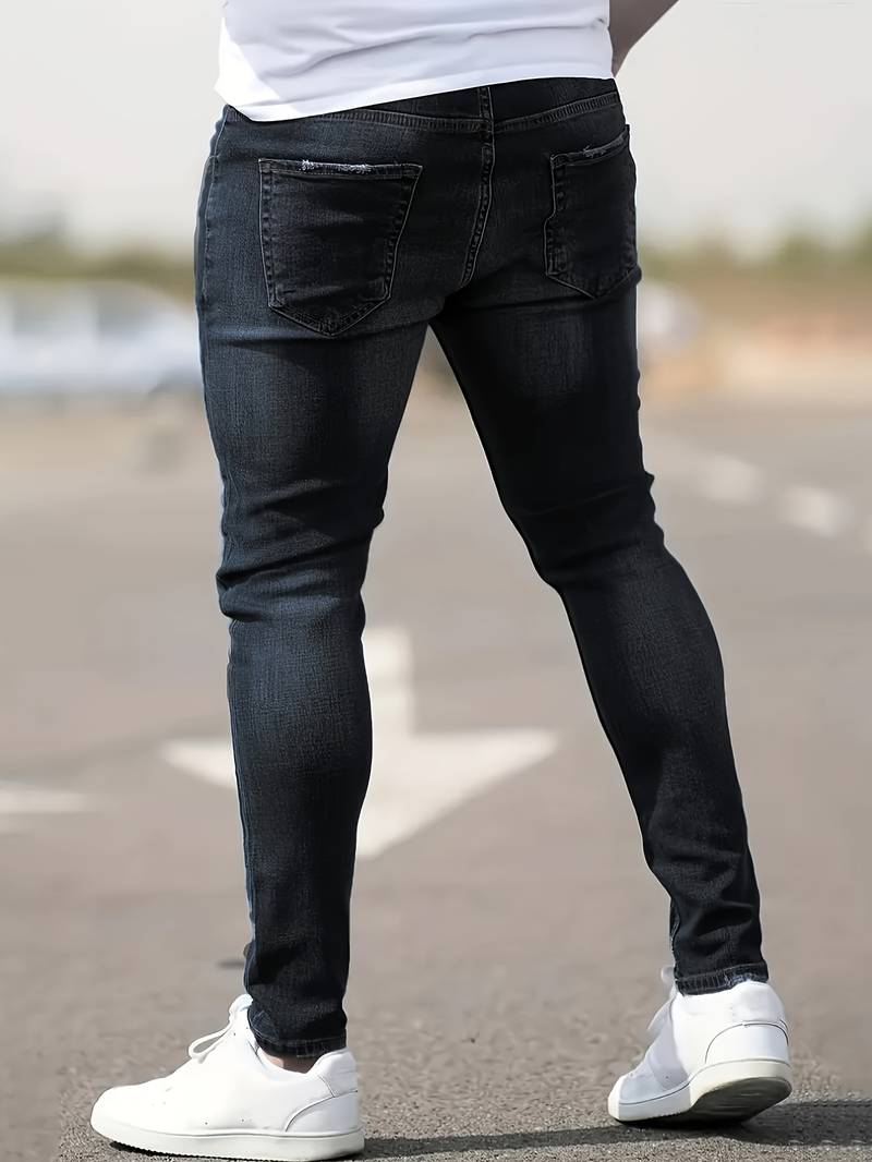 WALOX | Męskie Slim Fit Jeansy