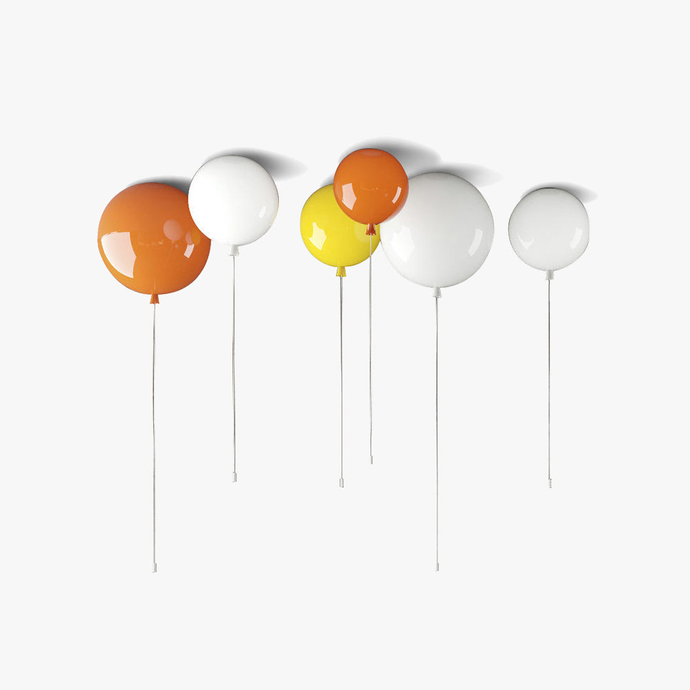 Nowoczesna kompaktowa lampa sufitowa LED w kształcie balonu – AuraLite