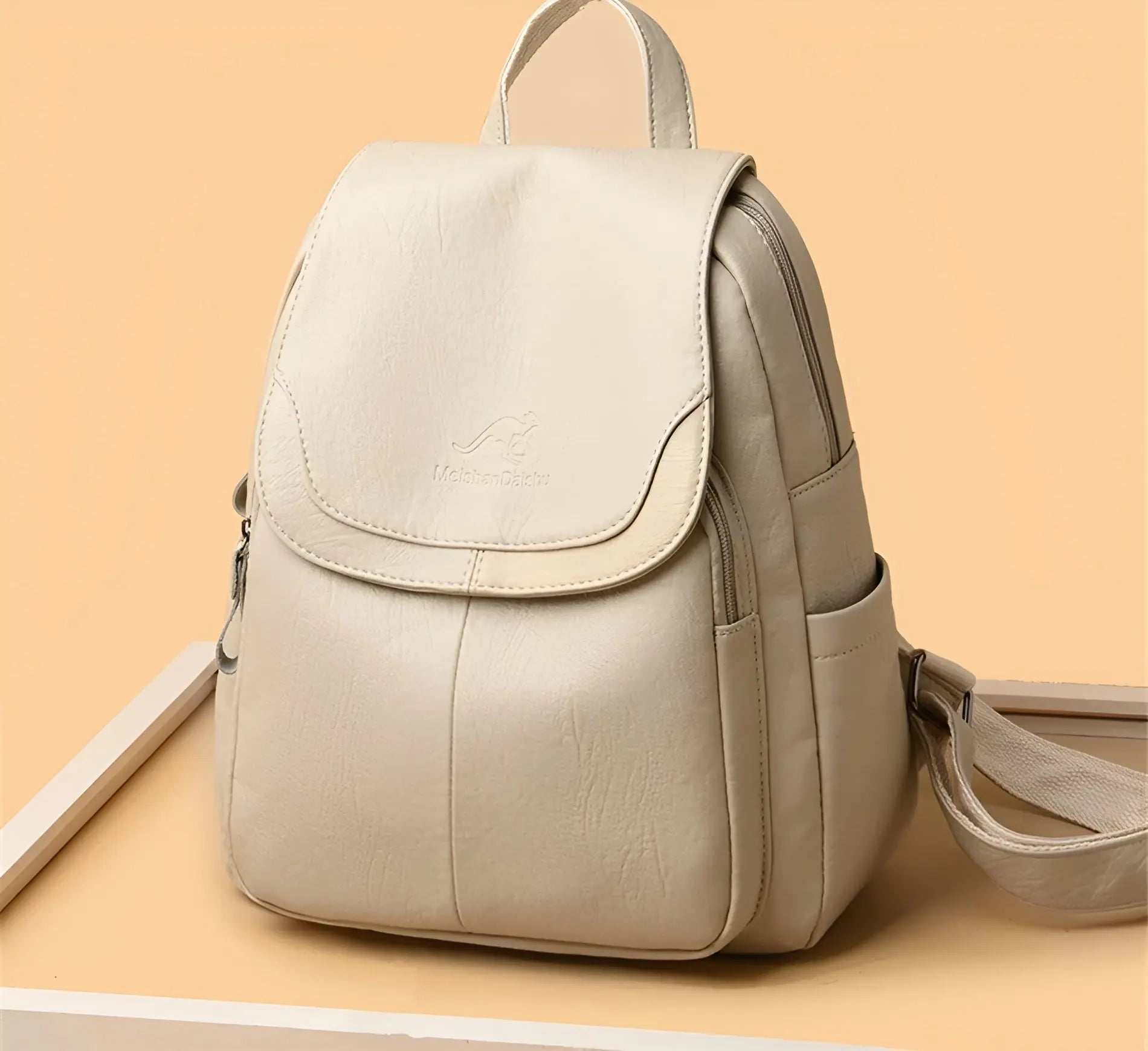 Isabella Vintage Skórzany Plecak Damski