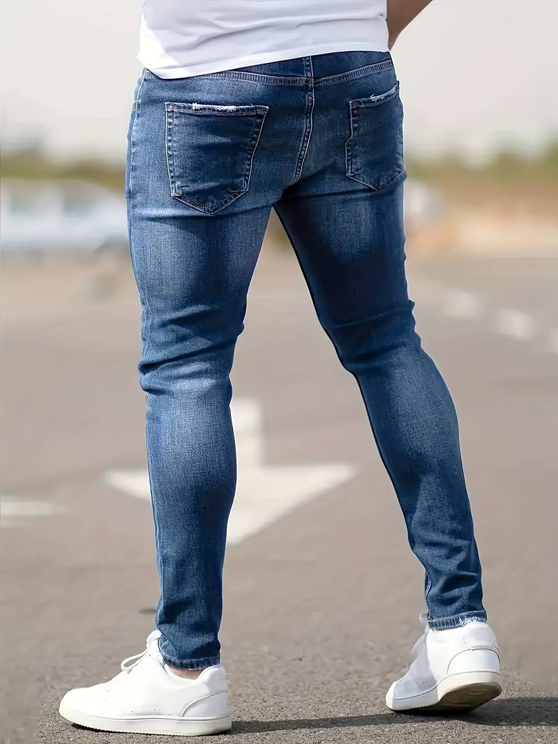 WALOX | Męskie Slim Fit Jeansy