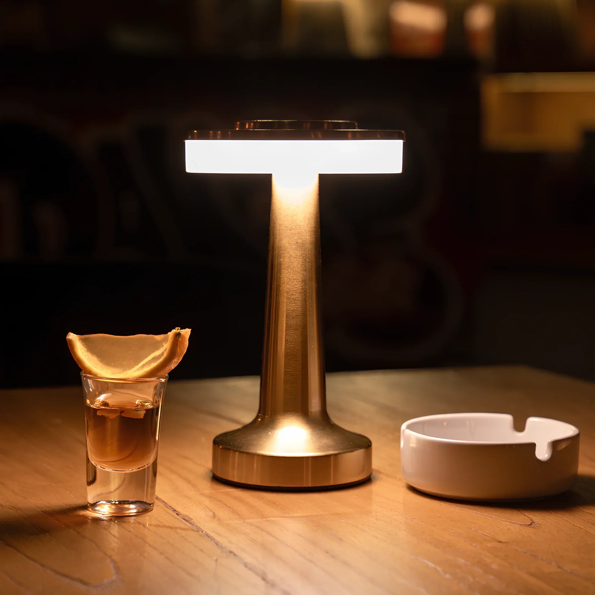 Retro Bezprzewodowa Lampa Stołowa - LumiBar
