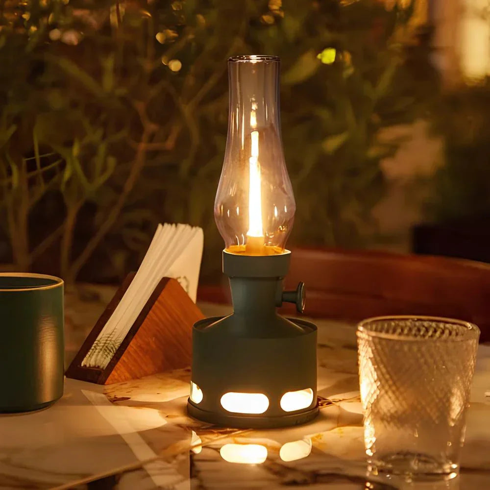 Ładowana Lampa LED w Stylu Vintage - LumaLantern
