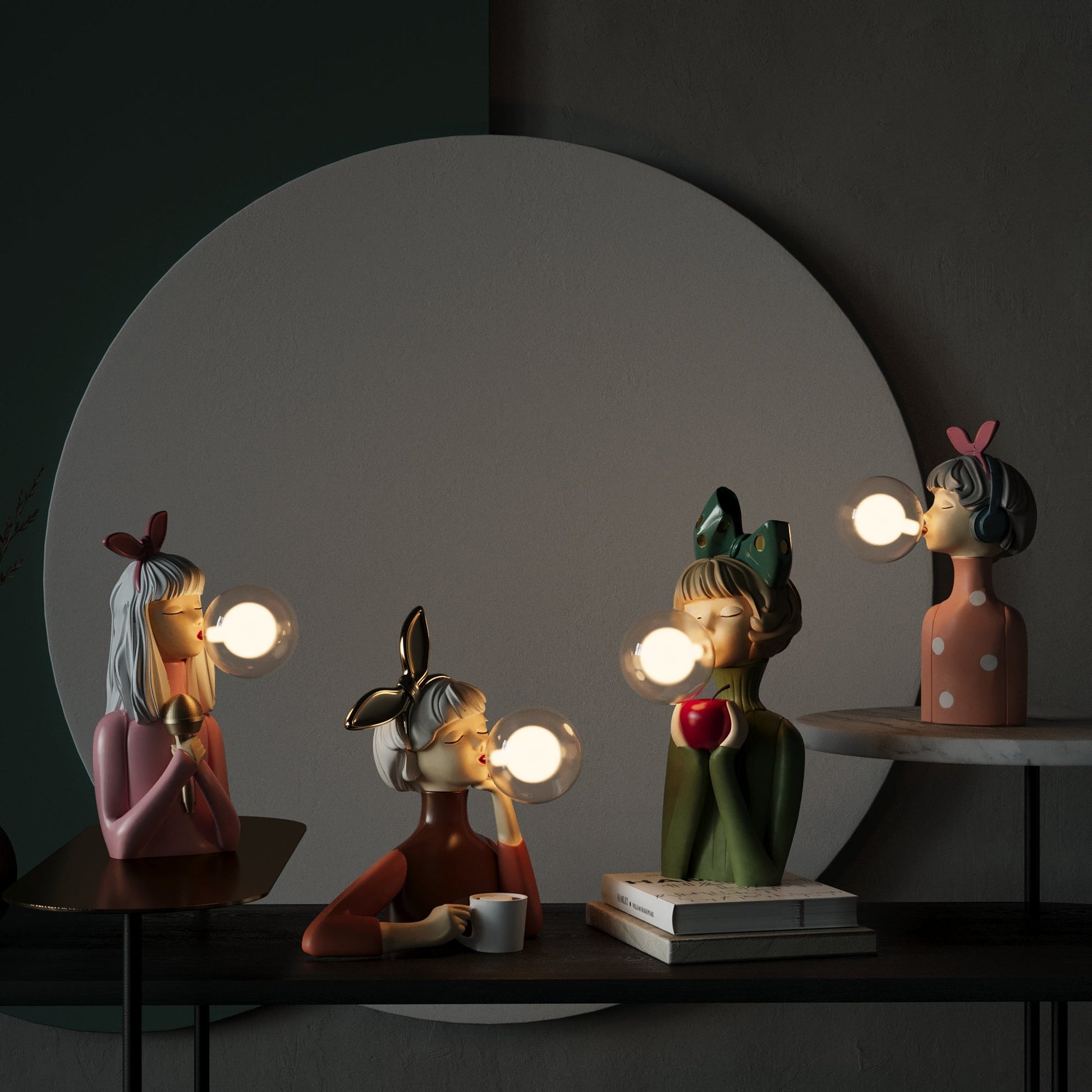 Elegancka Lampa Stołowa do Stylowego Wnętrza - EleganceCraft