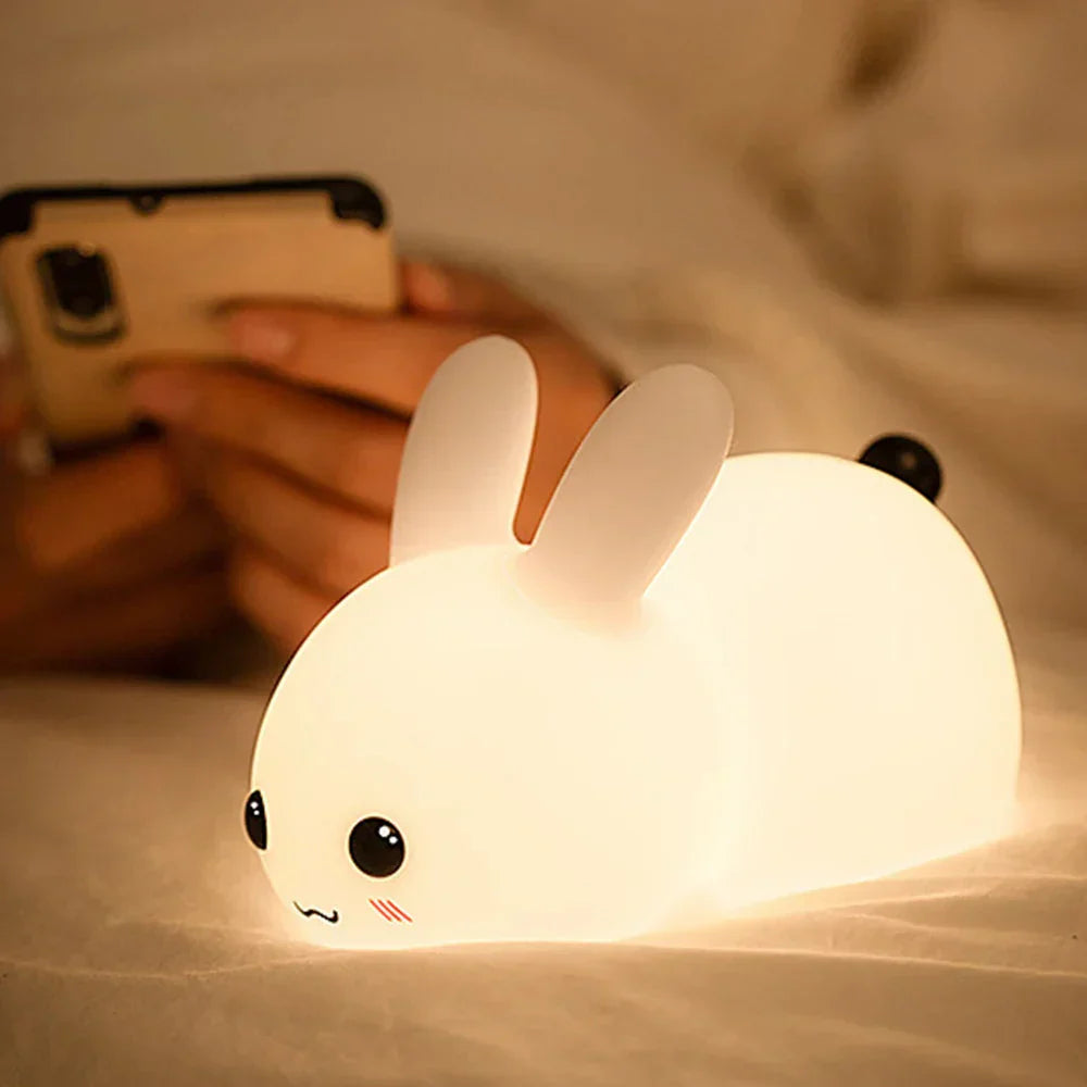 Urocza lampka nocna BunnyGlow - Idealna do sypialni