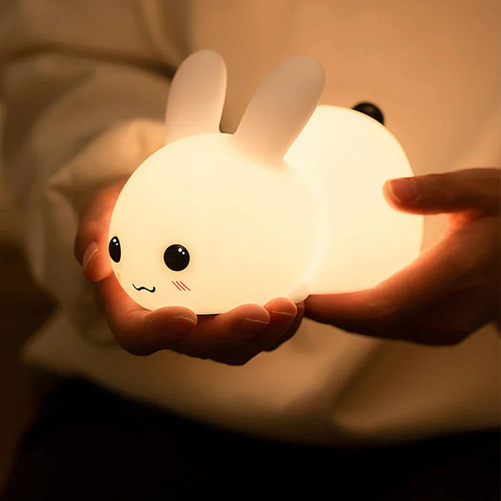 Urocza lampka nocna BunnyGlow - Idealna do sypialni
