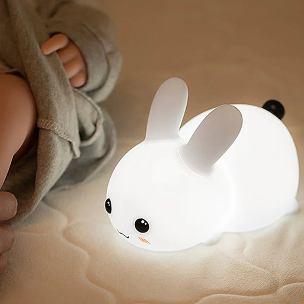 Urocza lampka nocna BunnyGlow - Idealna do sypialni