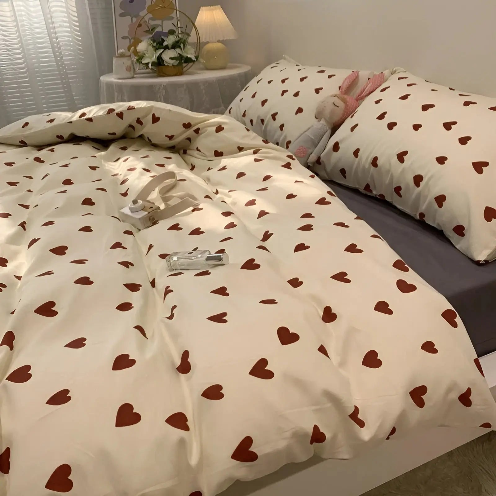Zestaw pościeli w serca – LoveLuxe