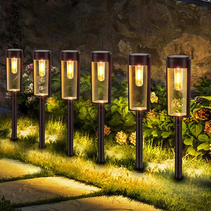 Nowoczesne Luksusowe Solarne Oświetlenie Ogrodowe - LumiPath