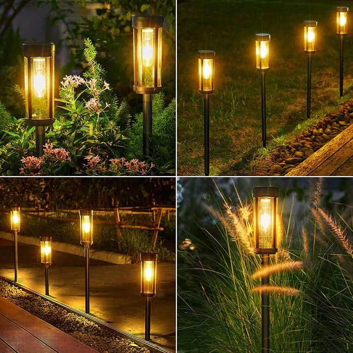 Nowoczesne Luksusowe Solarne Oświetlenie Ogrodowe - LumiPath