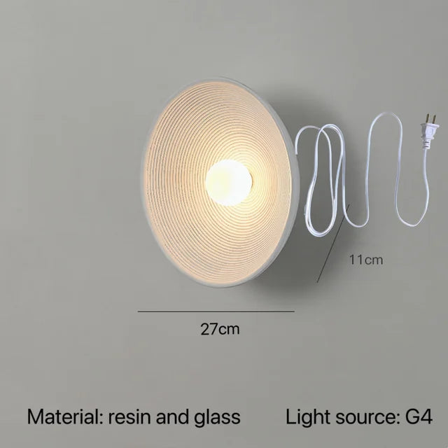 Elegancka Japońska Lampa Ścienna - ZenLight