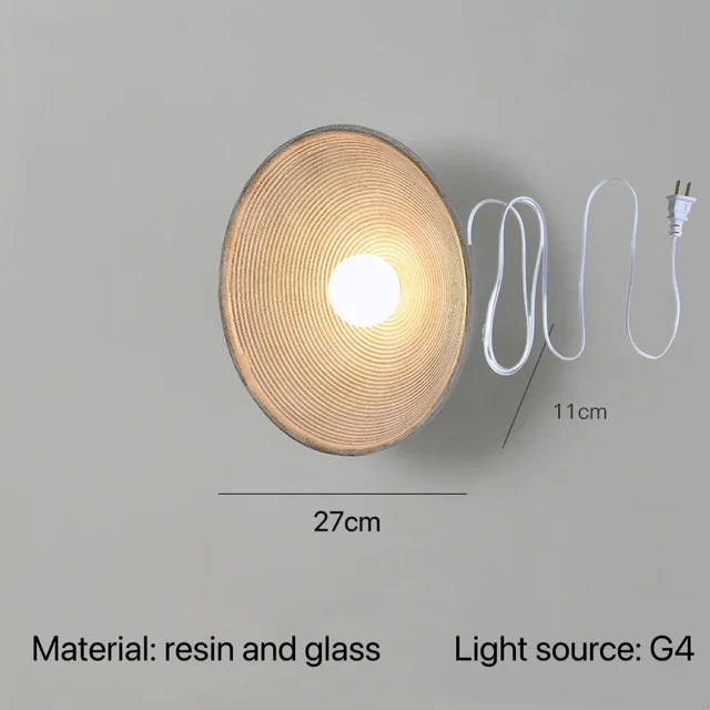 Elegancka Japońska Lampa Ścienna - ZenLight