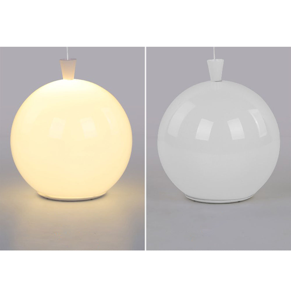 Nowoczesna kompaktowa lampa sufitowa LED w kształcie balonu – AuraLite