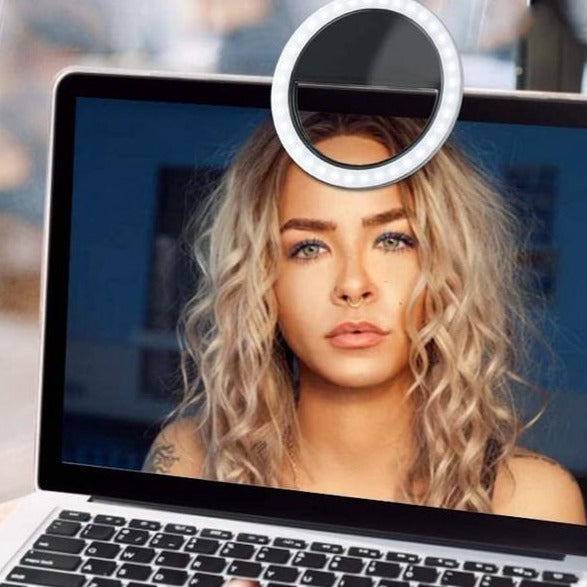 GlowSnap - Przenośne Ring Light do Selfie